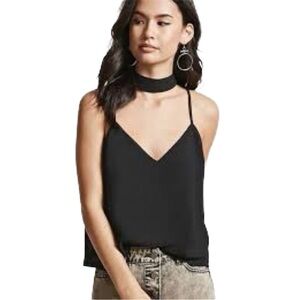 FOREVER 21+ CONTEMPORARY CAMISOLE - BLACK SIZE 2X (NEW WITH TAGS) A16